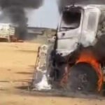 قوات البرهان تقصف قافلة مساعدات إغاثية في دارفور