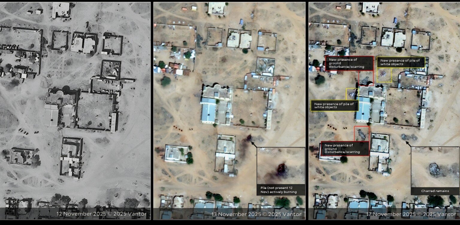 مختبر ييل: أدلة على حرق جثث واختفاء المدنيين في الفاشر